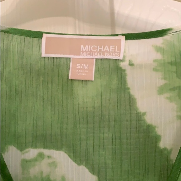 Michael by Michael Kors swim cover up top - Picture 2 of 2